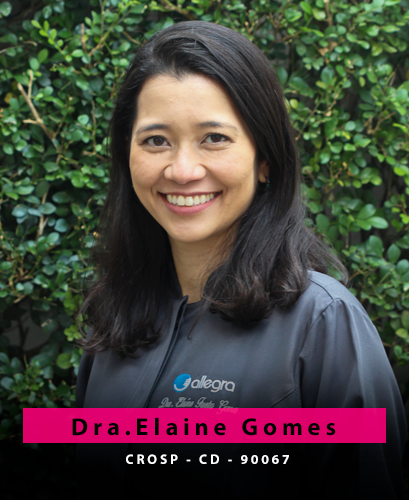 Dra. Elaine Fueta periodontista na Allegra Odontologia