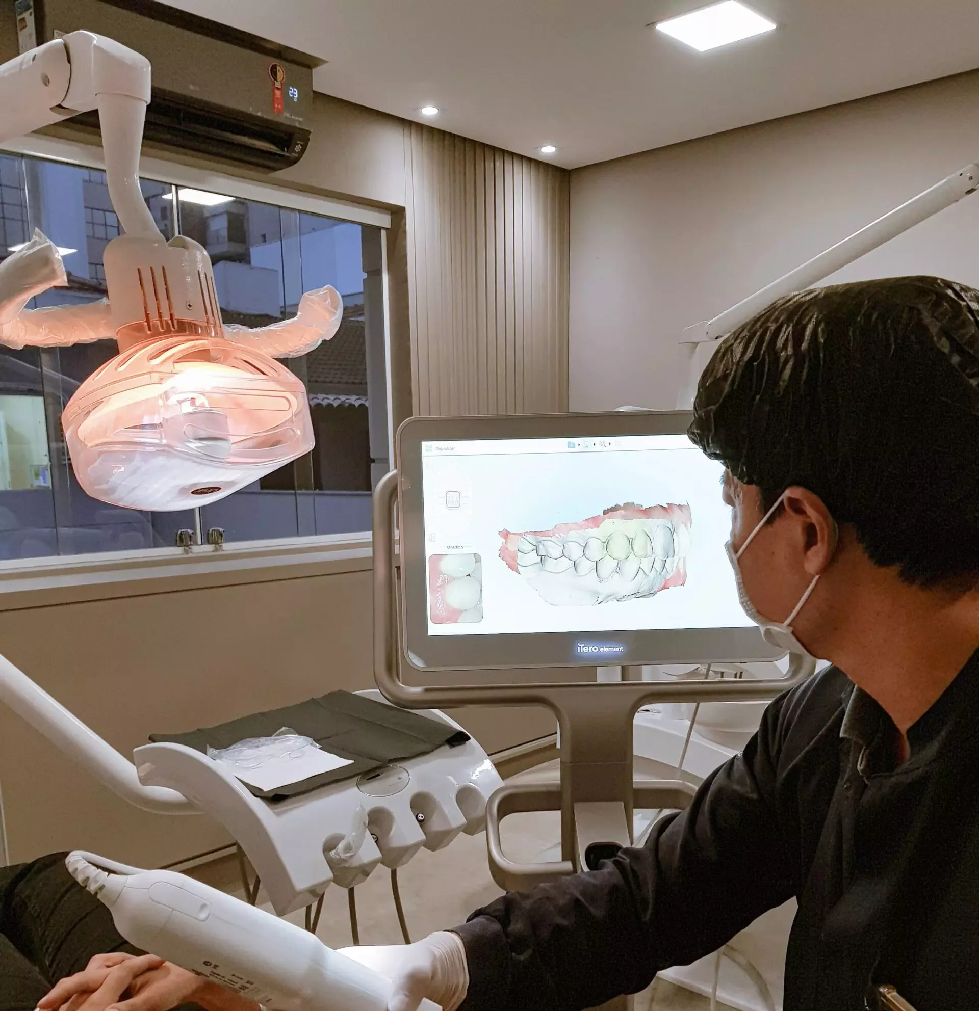 Scanner Itero na Allegra Odontologia - Estética dental perto do Brooklyn em SP