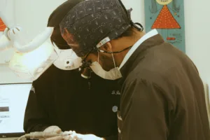 Dr. Rodolfo Segawa realizando tratamento na Allegra Odontologia
